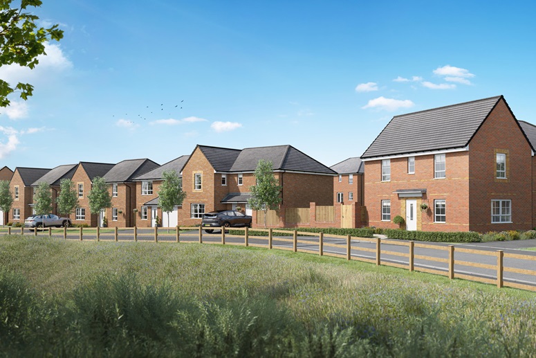 Barratt Homes at Thoresby Vale, Edwinstowe, Nottinghamshire — photo 1