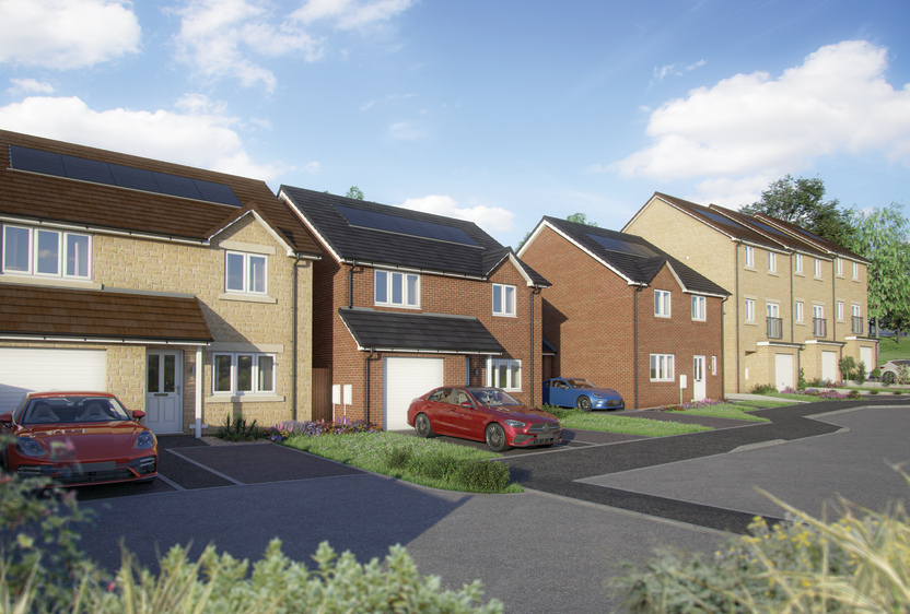 A development by Linden Homes